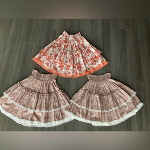 3 Misa Los Angeles mini skirts, size small